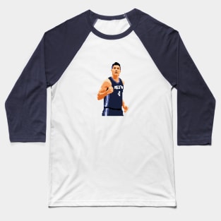 Luis Scola Pixel Fist Baseball T-Shirt